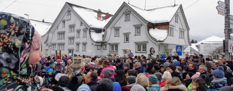 Silvesterchlausen 2017 Dorf (25)