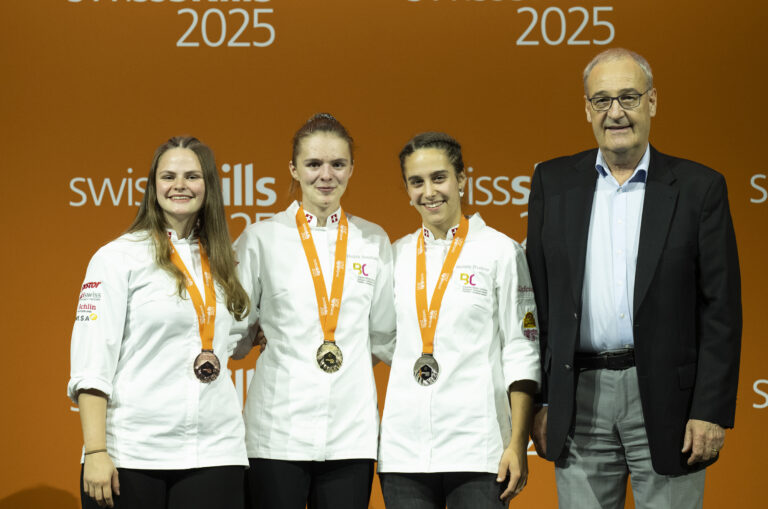 BRONZE) Siegerehrung - Remise des prix - Cerimonia di premiazione  SwissSkills 2025